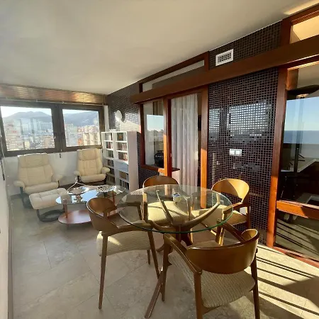 Apartment Exclusive Beachfront - Pool - Paddle - Tenis - Wifi - Aircon Torremolinos