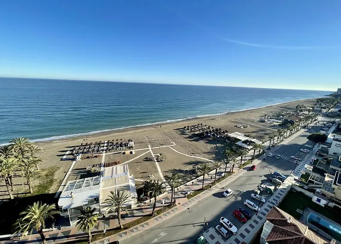 Apartment Exclusive Beachfront - Pool - Paddle - Tenis - Wifi - Aircon Torremolinos