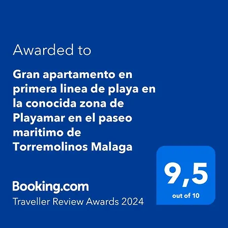 Exclusive Beachfront - Pool - Paddle - Tenis - Wifi - Aircon Torremolinos